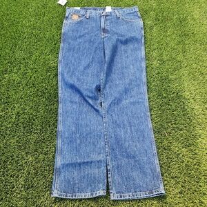 Cinch Jeans Mens Sz 38x34 Bronze Label Classic Blue Denim Cowboy Western Rodeo
